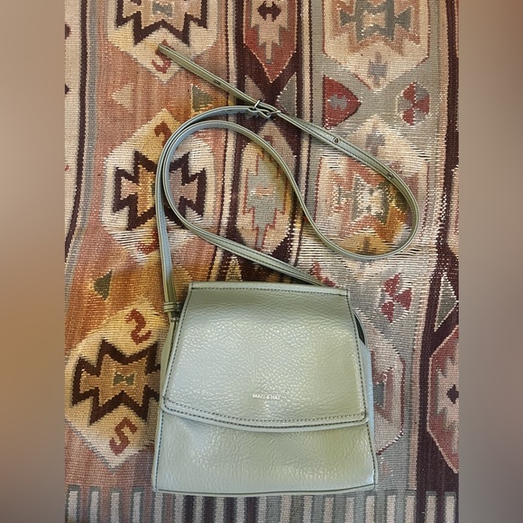 Matt & Nat Sage  mint Crossbody Bag - Picture 7 of 10